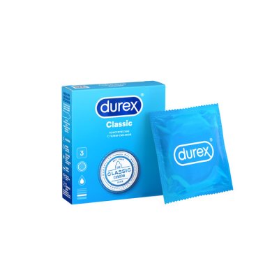 Купить durex (дюрекс) презервативы classic 3шт в Ваде