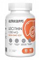 Купить ultrasupps (ультрасаппс) лецетин 1200мг, капсулы массой 1850мг, 60 шт бад в Ваде