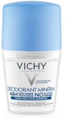 Купить vichy (виши) дезодорант шариковый минеральный без солей алюминия 50мл в Ваде