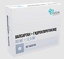 Купить валсартан-гидрохлоротиазид, таблетки, покрытые пленочной оболочкой, 80мг+12,5мг, 90 шт в Ваде