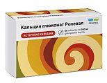 Купить кальция глюконат реневал, таблетки 500мг, 60 шт в Ваде