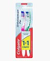 Купить колгейт (colgate) зубная щетка отбеливающая plus жесткая, 2 шт в Ваде