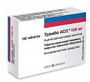 Купить тромбо асс, таблетки покрытые кишечнорастворимой пленочной оболочкой 100мг, 100 шт в Ваде