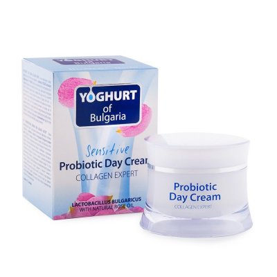 Купить yoghurt of bulgaria (йогурт оф болгария) крем для лица пробиотический коллаген эксперт дневной 50мл в Ваде