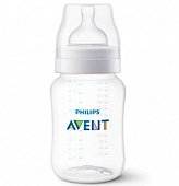 Купить avent (авент) бутылочка для кормления anti-colic 1 месяц+ 260 мл 1 шт scf103/01 в Ваде