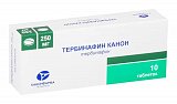 Тербинафин-Канон, таблетки 250мг, 10 шт