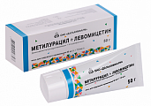 Купить метилурацил+левомицетин, мазь для наружного применения 40 мг/г+7.5 мг/г, туба 50г в Ваде