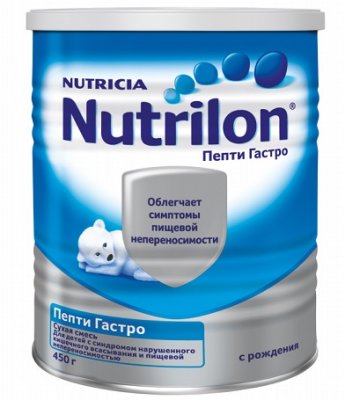 Купить nutrilon (нутрилон) пепти гастро сухая смесь детская с рождения, 450г в Ваде