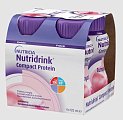 Купить nutridrink (нутридринк) компакт протеин со вкусом клубники 125мл, 4 шт в Ваде