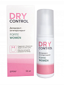 Купить dry control forte women (драй контрол) антиперспирант-спрей для женщин, 50мл в Ваде
