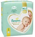 Купить pampers premium care (памперс) подгузники 2 мини 4-8кг, 20шт в Ваде