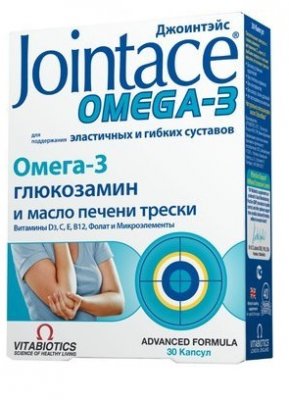 Купить jointace (джойнтэйс) омега-3 глюкозамин, капсулы 30шт бад в Ваде
