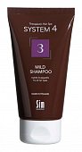 Купить система 4 (system 4), шампунь терапевтический №3 для всех типов волос для ежедневного применения, 75мл в Ваде