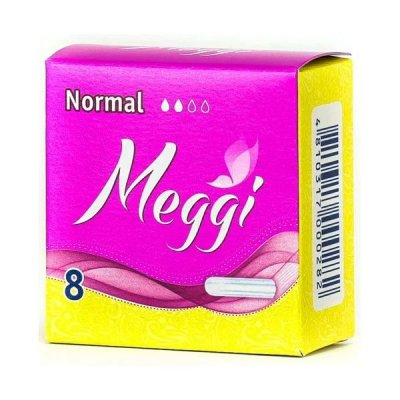 Купить meggi (мегги) тампоны гигиенические нормал, 8 шт в Ваде
