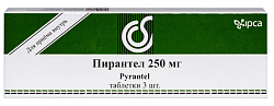 Купить пирантел, таблетки 250мг, 3 шт в Ваде
