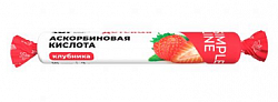 Купить аскорбиновая кислота детская с глюкозой и сахаром вкус клубники abc healthy food таблетки жевательные 10шт бад в Ваде