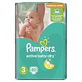 Купить pampers active baby (памперс) подгузники 3 миди 6-10кг, 82шт в Ваде