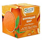 Купить oleos (олеос) шар для ванн бурлящий апельсин, 110г в Ваде