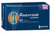 Купить аленталь, таблетки, покрытые пленочной оболочкой 100мг, 60шт в Ваде