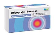 Купить ибупрофен реневал, таблетки, покрытые пленочной оболочкой 200мг, 50шт в Ваде