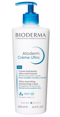 Купить bioderma atoderm (биодерма) крем для лица и тела ультра, 500мл в Ваде