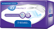 Купить id protect (айди) пеленки 60х60см, 10 шт в Ваде