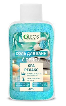 Олеос соль для ванн с пеной "SPA релакс" 425г