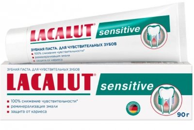 Купить lacalut (лакалют) зубная паста сенситив, 90г в Ваде