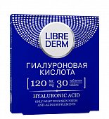 Купить librederm (либридерм) гиалуроновая кислота таблетки 120мг, 30 шт бад в Ваде