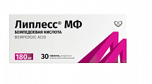 Купить липлесс мф, таблетки, покрытые пленочной оболочкой 180мг, 30 шт в Ваде