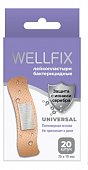 Купить пластырь веллфикс (wellfix) бактерицидный на полимерной основе universal, 20 шт в Ваде