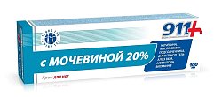 Купить 911 с мочевиной 20% крем д/ног 100мл в Ваде