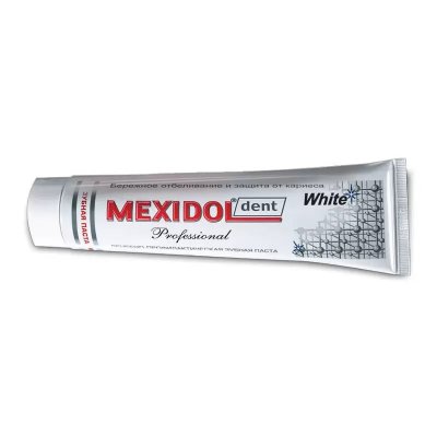 Купить мексидол дент (mexidol dent) зубная паста профессиональная отбеливающая, 65г в Ваде