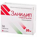 Купить занидип-рекордати, таблетки, покрытые пленочной оболочкой 20мг, 56 шт в Ваде