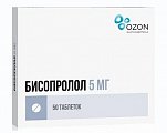 Купить бисопролол, таблетки, покрытые пленочной оболочкой 5мг, 50 шт в Ваде