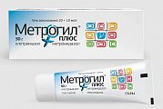 Купить метрогил плюс, гель вагинальный 20мг+10мг/г, 50г в комплекте с аппликатором 1 шт в Ваде
