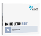 Купить винпоцетин, таблетки 5мг, 50 шт в Ваде