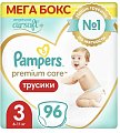 Купить pampers premium care (памперс) подгузники-трусы 3 миди 6-11кг, 96шт в Ваде