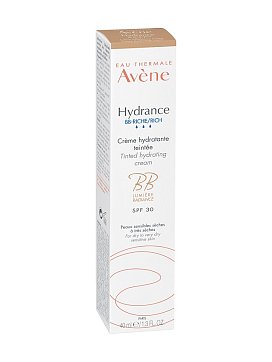 Авен Гидранс (Avenе Hydrance) BB-Риш крем для лица увлажняющий тонирующий эффект, 40мл SPF30