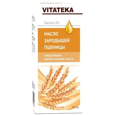 Купить vitateka (витатека) масло косметическое зародышей пшеницы, 30мл в Ваде
