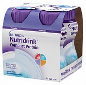 Купить nutridrink (нутридринк) компакт протеин с нейтральным вкусом 125мл, 4 шт в Ваде