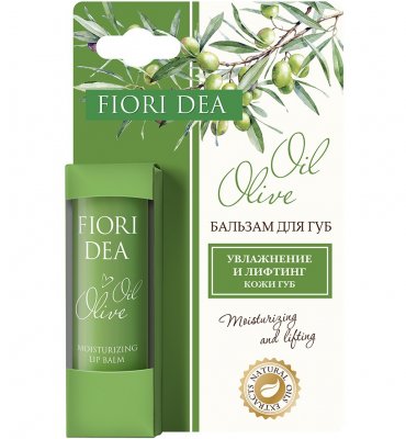 Купить фьери дея (fiori dea), бальзам для губ увлажняющий масло оливы, 4,5г в Ваде