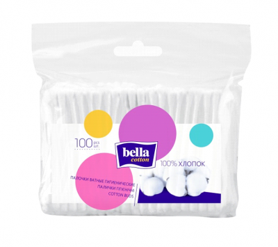 Купить bella cotton (белла) ватные палочки 100 шт в Ваде