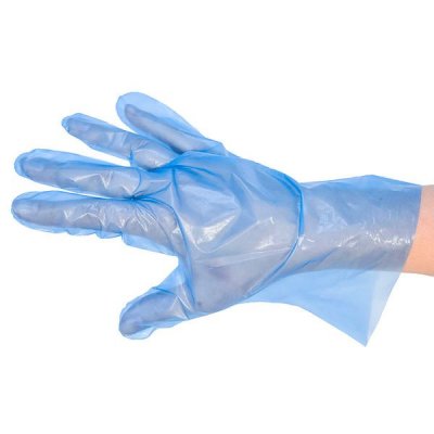Купить перчатки албенс хозяйственно-бытовые для косметических процедур голубые универсальные одноразовые, 100 шт в Ваде