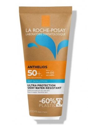 Купить la roche-posay anthelios (ля рош позе) гель для лица и тела с технологией нанесения на влажную кожу spf50+, эко-туба 200мл в Ваде