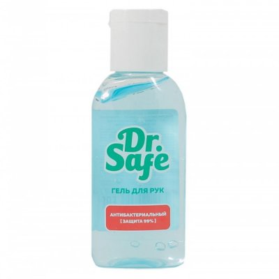 Купить dr safe (доктор сейф) гель для рук косметический гигиенический с антибактериальным эффектом, 60мл в Ваде