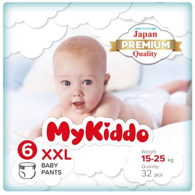 Купить mykiddo premium (майкиддо) подгузники-трусики для детей 15-22кг, 32 шт размер ххl в Ваде