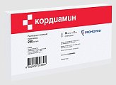 Купить кордиамин, раствор для инъекций 250мг/мл, ампулы 2мл, 10 шт в Ваде