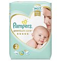 Купить pampers premium care (памперс) подгузники 2 мини 4-8кг, 66шт в Ваде