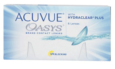 Купить контактные линзы acuvue (акувью) oasys with hydraclear plus, 6 шт, -3,25 (8,4) в Ваде